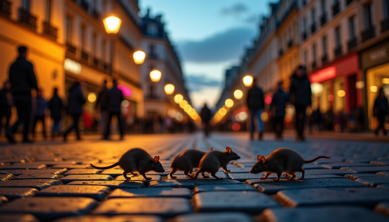 Illustration : peuvent également pousser les rongeurs à remonter à — rats et souris à paris : les risques réels pour les particuliers et les commerces