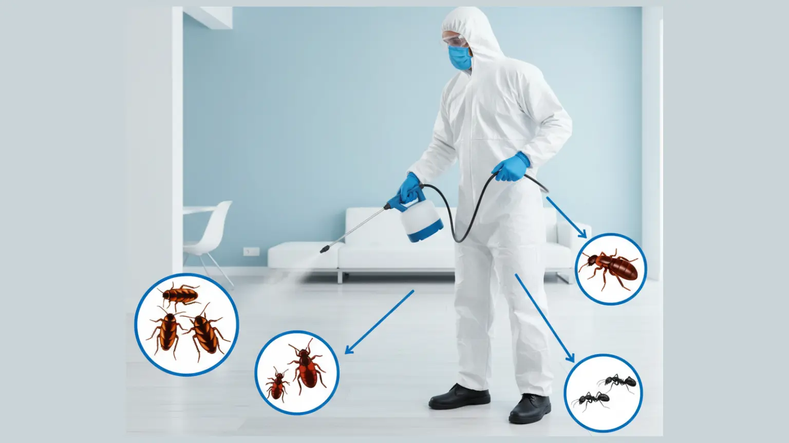 Infestation cafards maisons