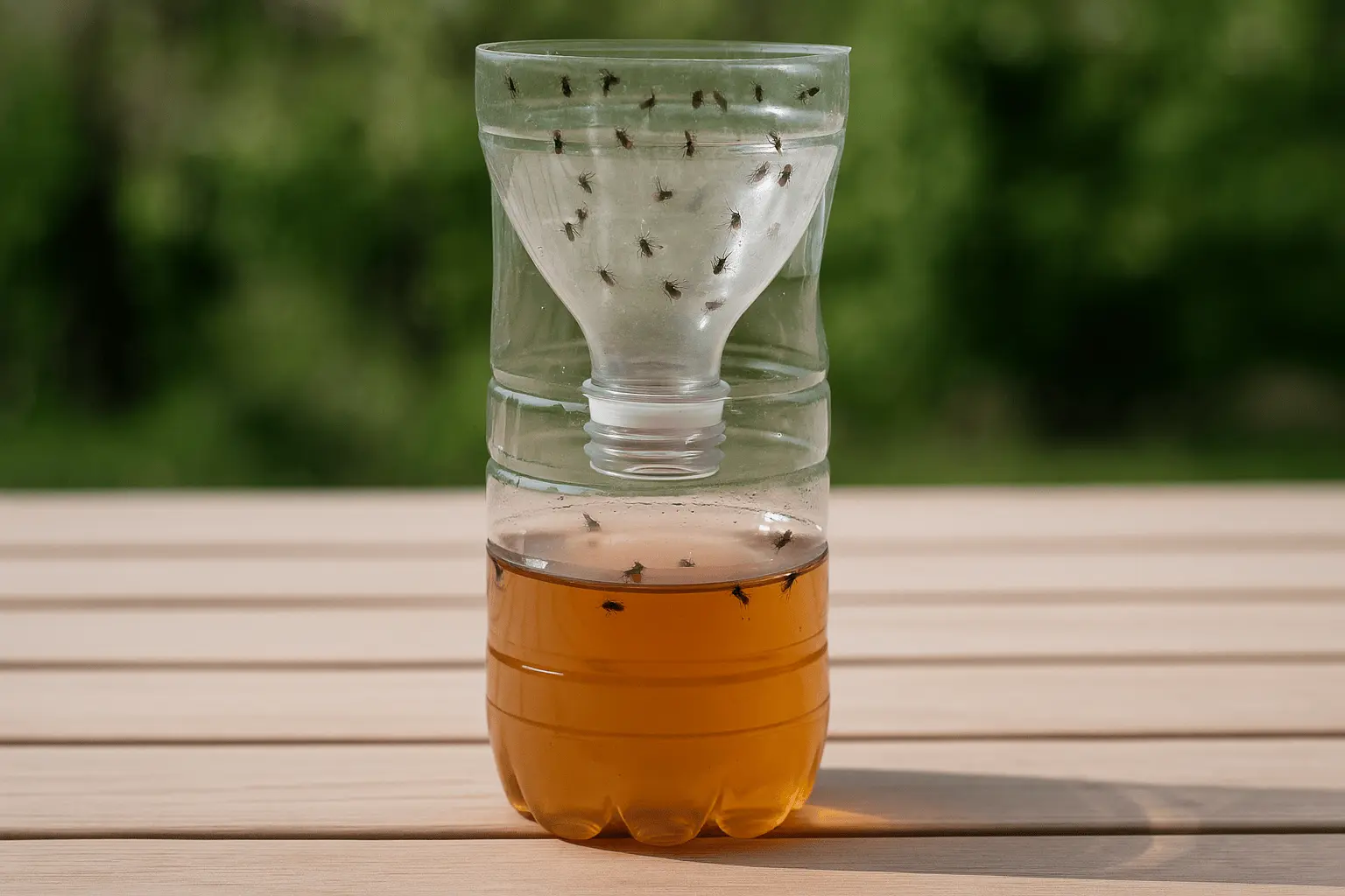 Piege mouche vinaigre de cidre