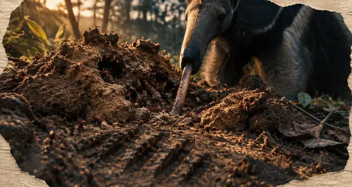 Tamanoir, pangolin et oryctérope